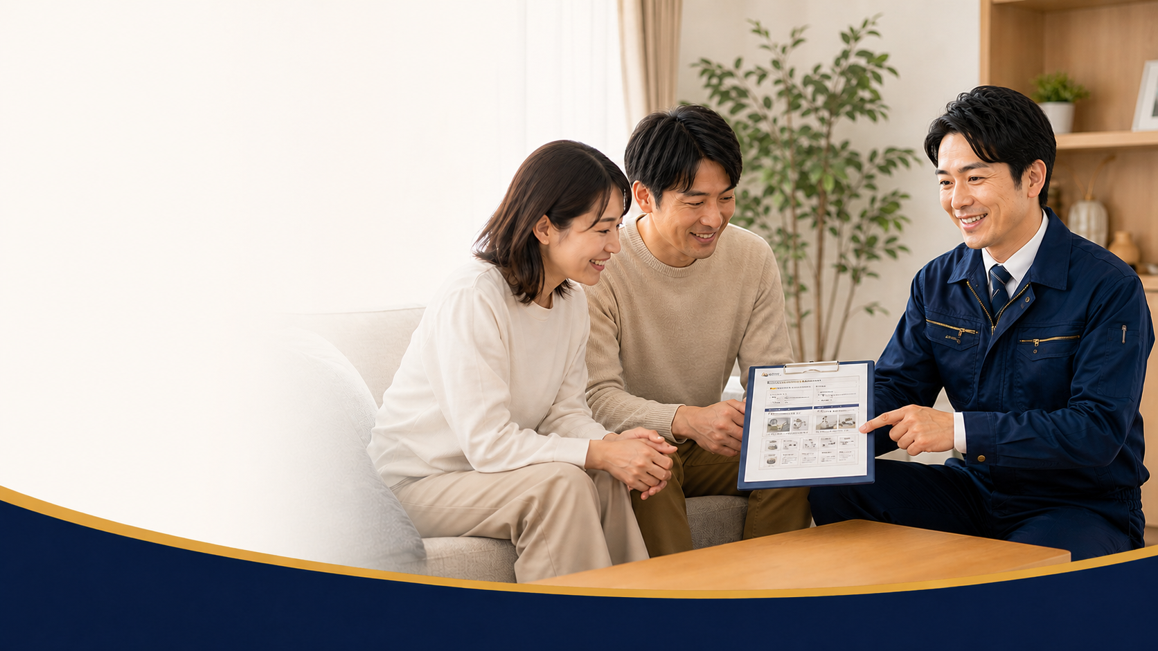 丁寧な説明と安心対応